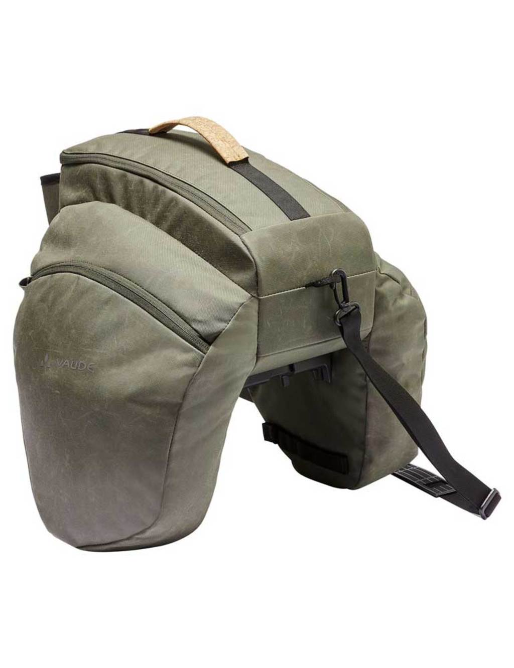 Tassenset Vaude eSilkroad Plus-Khaki 44 Liter Tassenset Vaude eSilkroad Plus-Khaki 44 Liter